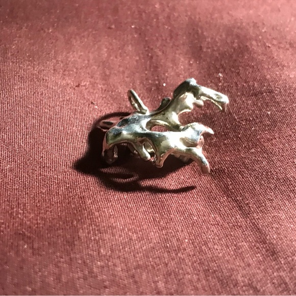 Sterling Silver Large Free Form Pendant - Picture 8 of 16